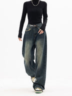 R&B | Damen Vintage Baggy Jeans