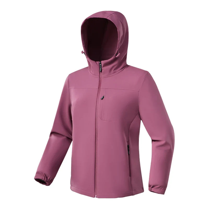 R&B | Kapuze Softshell Jacke Langarm