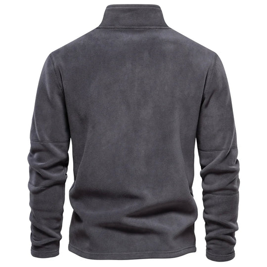 R&B | Weiches Fleece Sweatshirt mit Reißverschluss Warm und Komfortabel Ideal für Kaltes Wetter