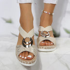 EB | Orthopädische Sandalen mit Keilabsatz