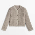 R&B | Modischer Damen-Teddy-Mantel Langarm