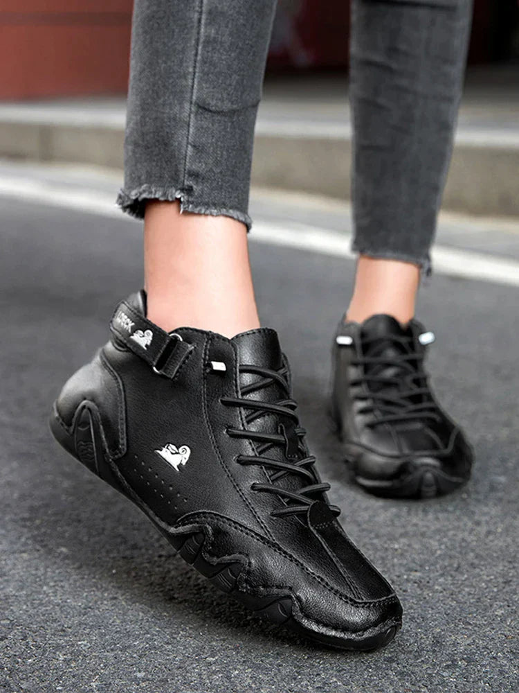 Daisy Leder Winter Sneakers | Warm & Vielseitig R&B