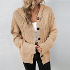 R&B | Strickjacke mit Kapuze