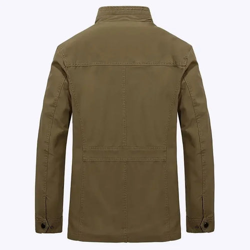 R&B | Outdoor Übergangsjacke mit Stehkragen und Mehrfachtaschen - Lässige Mode für Alltag und Freizeit