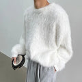 R&B | Luxus Lange Ärmel Einfarbig Pullover