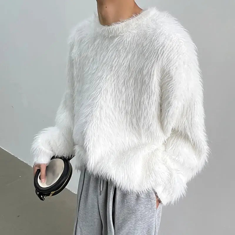 R&B | Luxus Lange Ärmel Einfarbig Pullover
