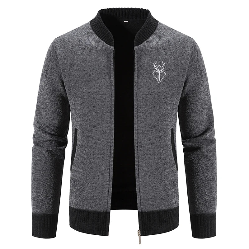 R&B | Lässige Strickjacke für Herren aus hochwertigem Garn