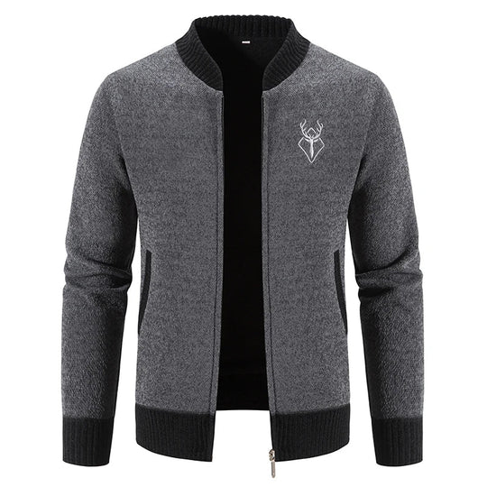 R&B | Lässige Strickjacke für Herren aus hochwertigem Garn