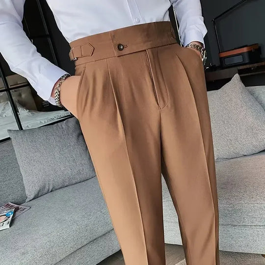 R&B | Chic Hochtaillierte Chinohose