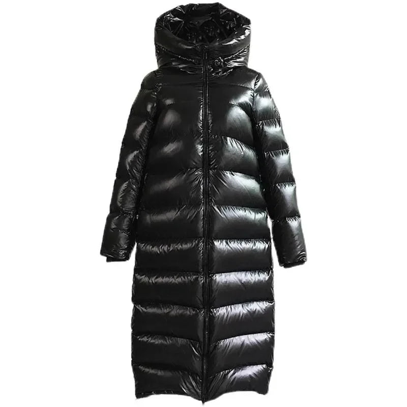 R&B | Modische Daunenjacke Lang