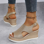 R&B | Orthopädische Keil Sandalen für Den Sommer