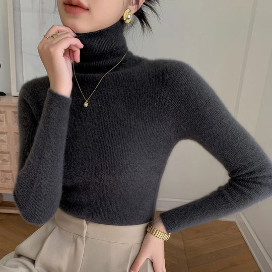 R&B | Rollkragenpullover Aus Wolle