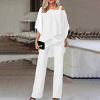 R&B |  Jumpsuit | Eleganter Zweiteiler mit Cold Shoulder