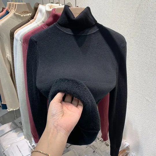 R&B | Rollkragenpullover Modisch Warm Herbst Winter Elegant