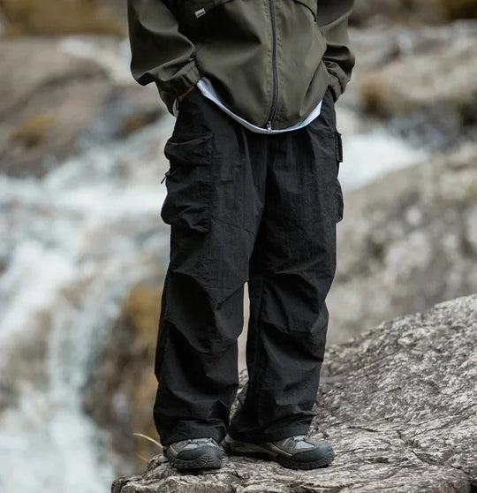 R&B Herren Cargohose mit seitlichen Taschen und weiter Passform