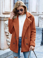 R&B | Warmer Teddy-Mantel Damen