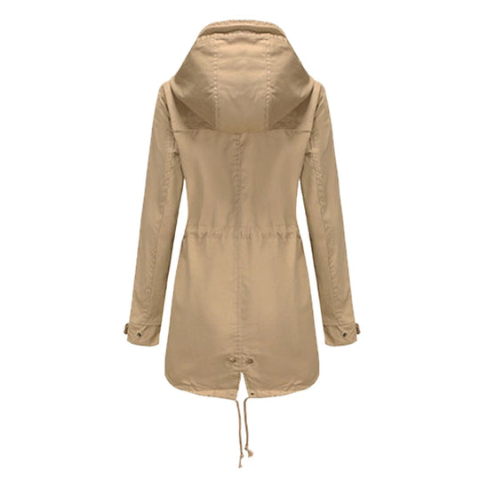 R&B | Damen Elegante Wasserdichte Regenjacke Für Outdoor Aktivitäten