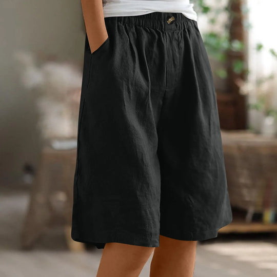 R&B | Premium Baumwoll-Leinen Damenhose