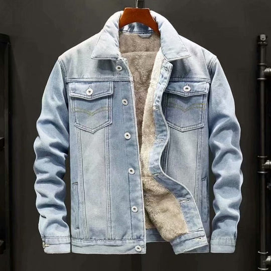 R&B | Winter Männer Denim Jacke