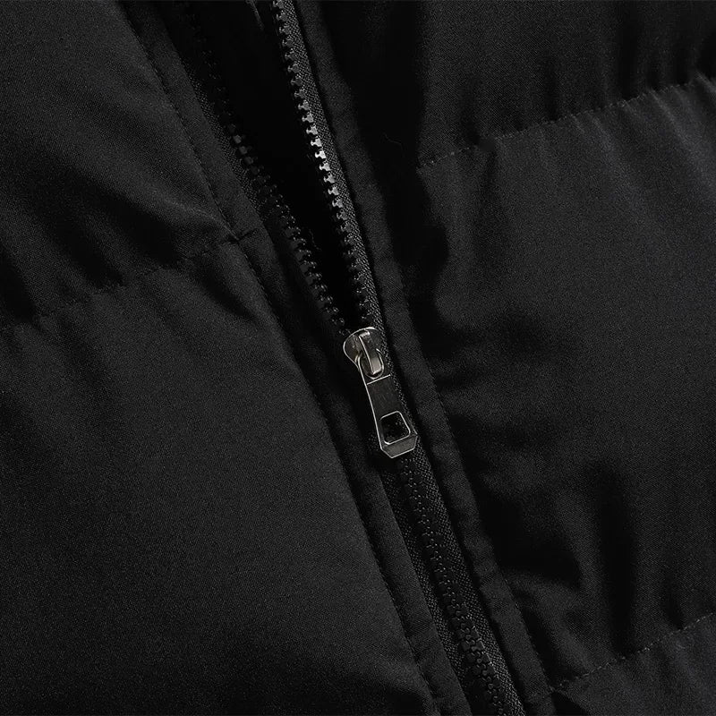 R&B | Daunen-Steppjacke für Freizeit und Alltag, Modischer Wintermantel Im Koreanischen Stil