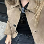 R&B | Damen Wildlederjacke