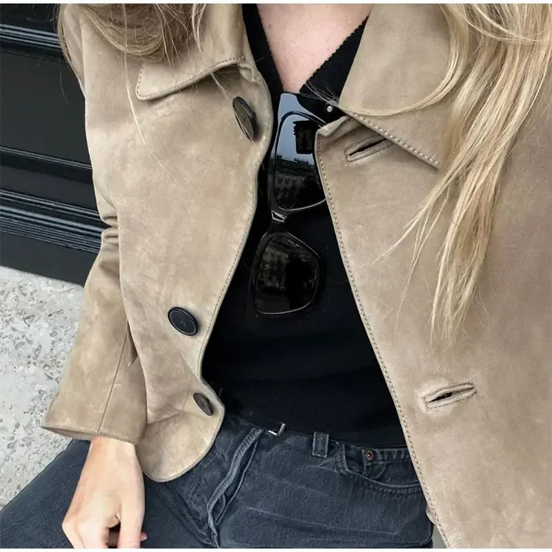 R&B | Damen Wildlederjacke