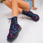 R&B | Damen Freizeit Schnürstiefel