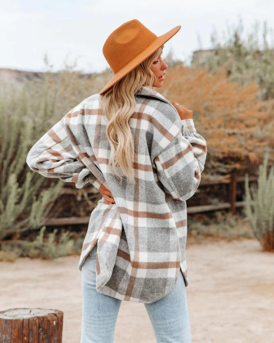 R&B | Warme Woll Jacke Damen