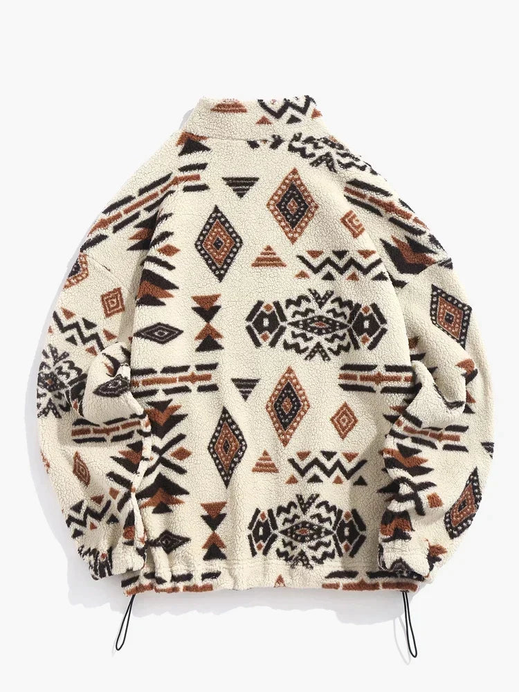 R&B | Pullover mit Ethnischem Druck
