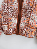 R&B | Wintermantel mit Blumenmuster