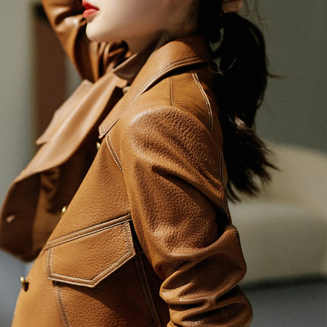 R&B | Elegante Lederjacke