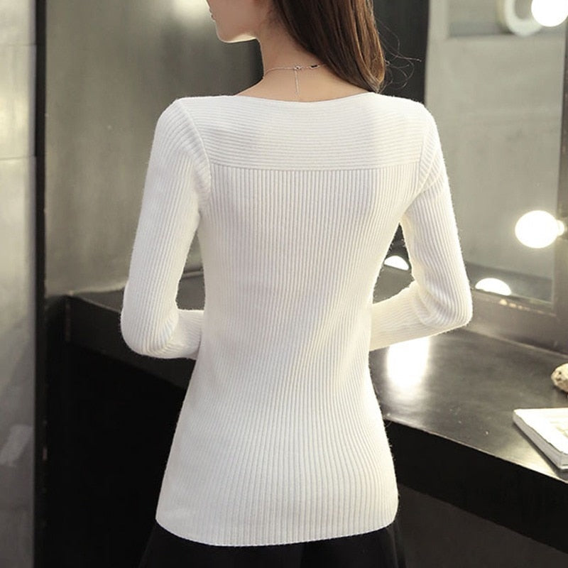 R&B | Damen Strickpullover mit Bootsausschnitt