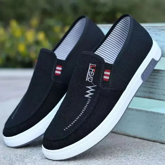 Urban Canvas Schuhe mit gestreiftem Innenfutter R&B R&B