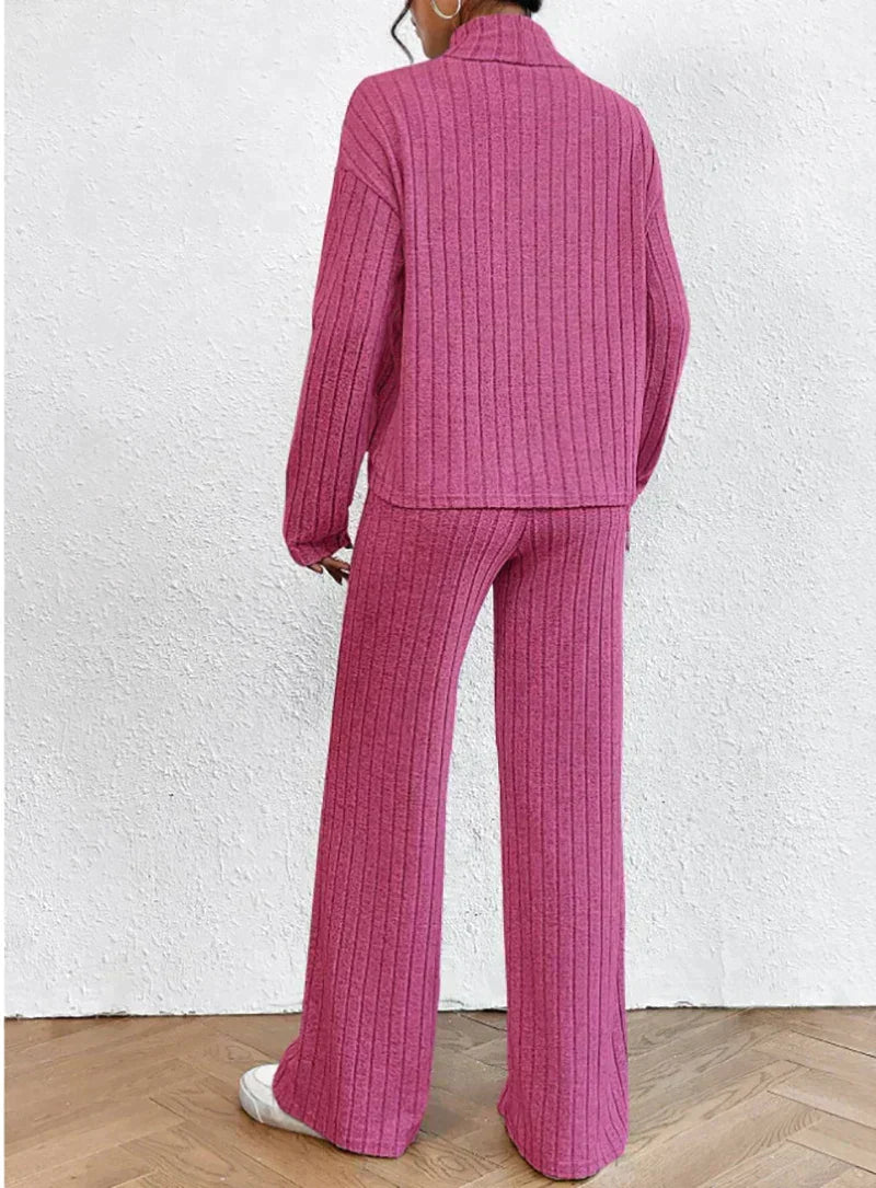 R&B | Strickhose und Rollkragenpullover Set