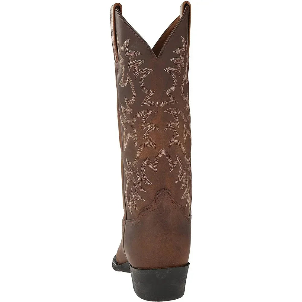R&B | Leder Cowboy Stiefel - Macho - Stil und Luxus