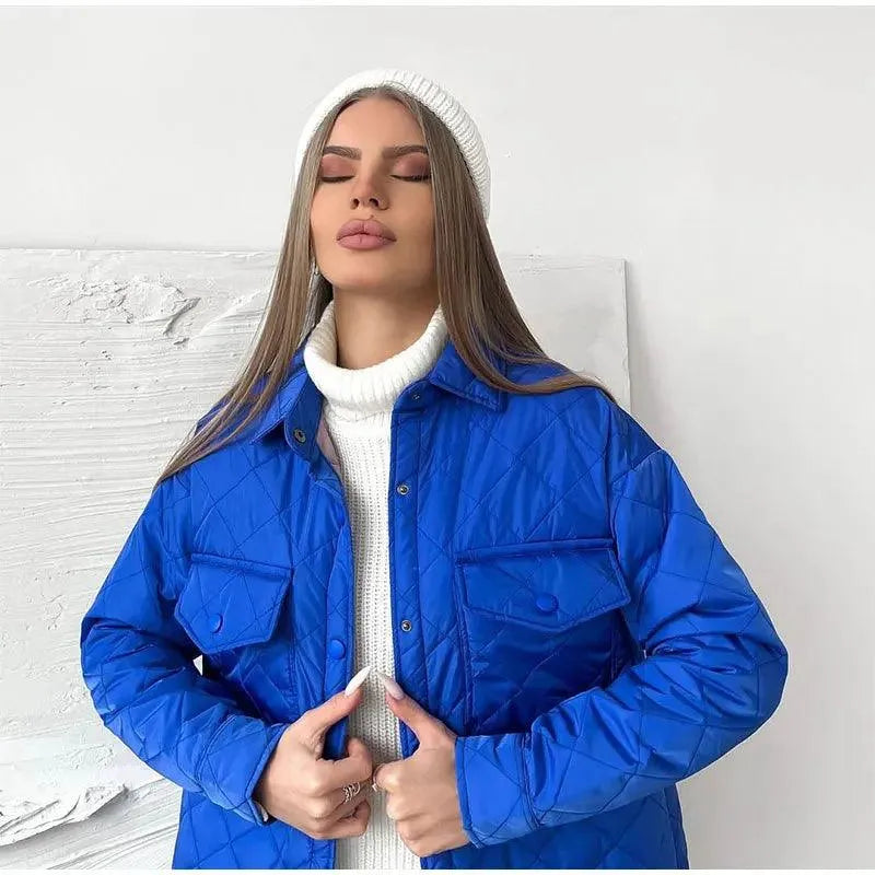 R&B | Jacke Stilvoll Knopfverschluss, Geräumige Taschen Ideal für Den Herbst