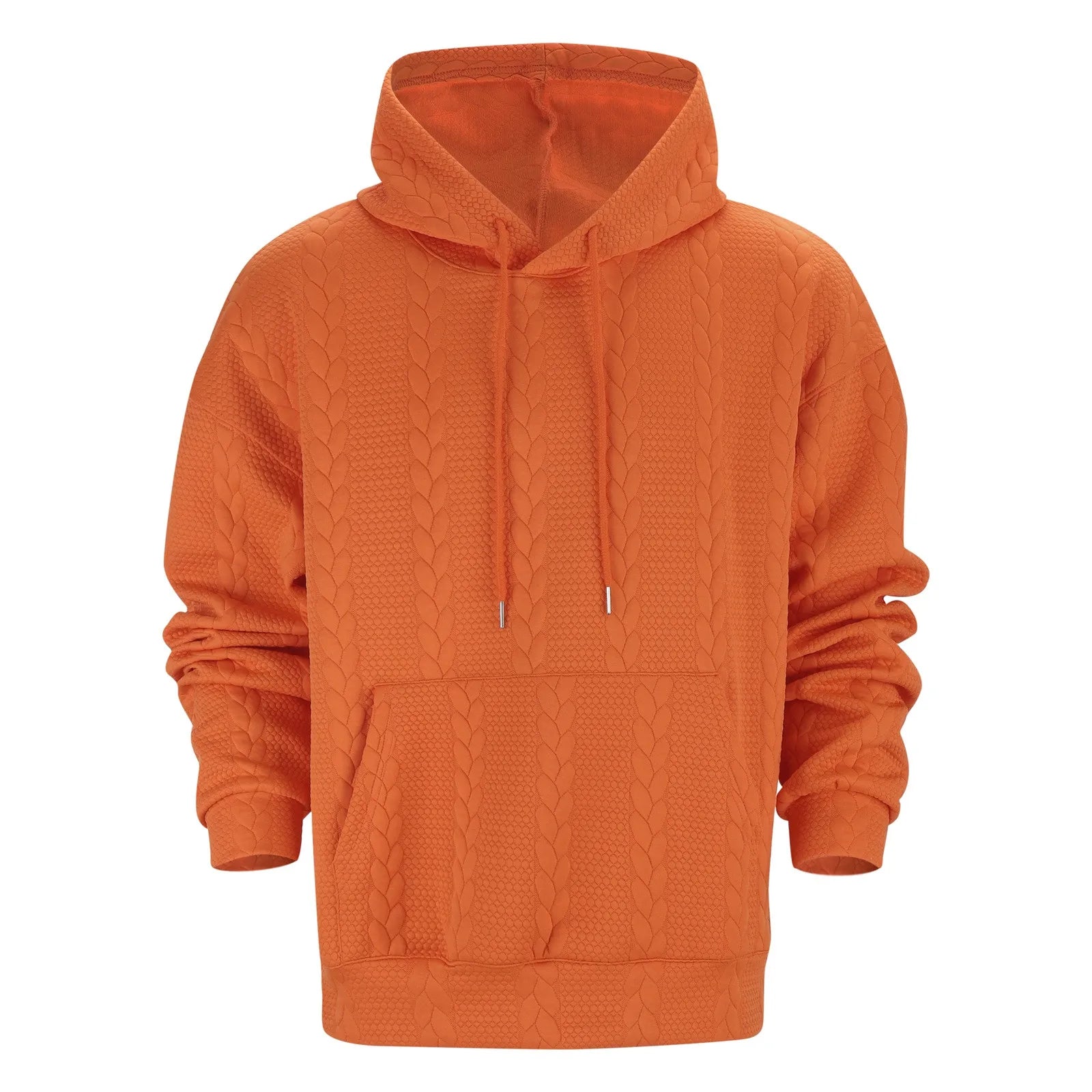 R&B | Texturiert, Weit Geschnittener Kapuzenpullover