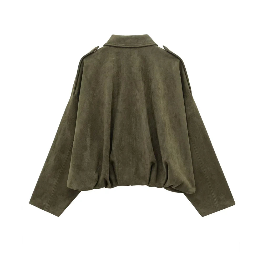 R&B | Faux Suede Jacke