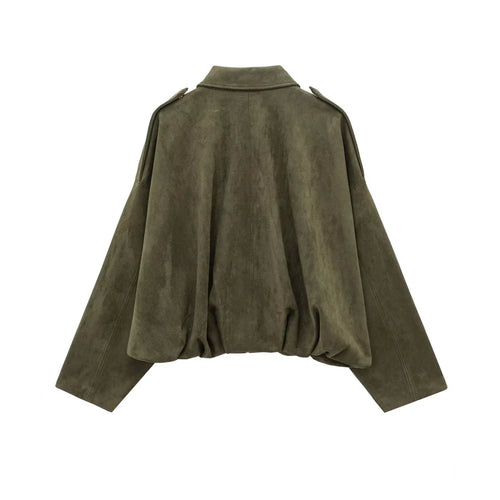 R&B | Faux Suede Jacke