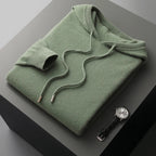 R&B | Hoodie Aus Wollmix Wolle Warm und Bequem