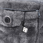 Komfortable USB-beheizte Stiefel mit Reißverschluss R&B