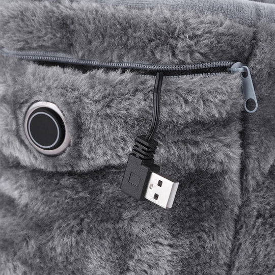 Komfortable USB-beheizte Stiefel mit Reißverschluss R&B