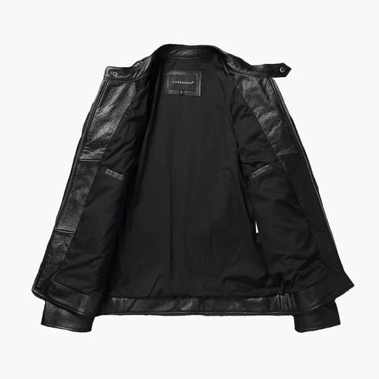 R&B | Bikerjacke Im Klassischen Moto-Style - Schmal Geschnittene Modische Übergangsjacke für Freizeit und Alltag
