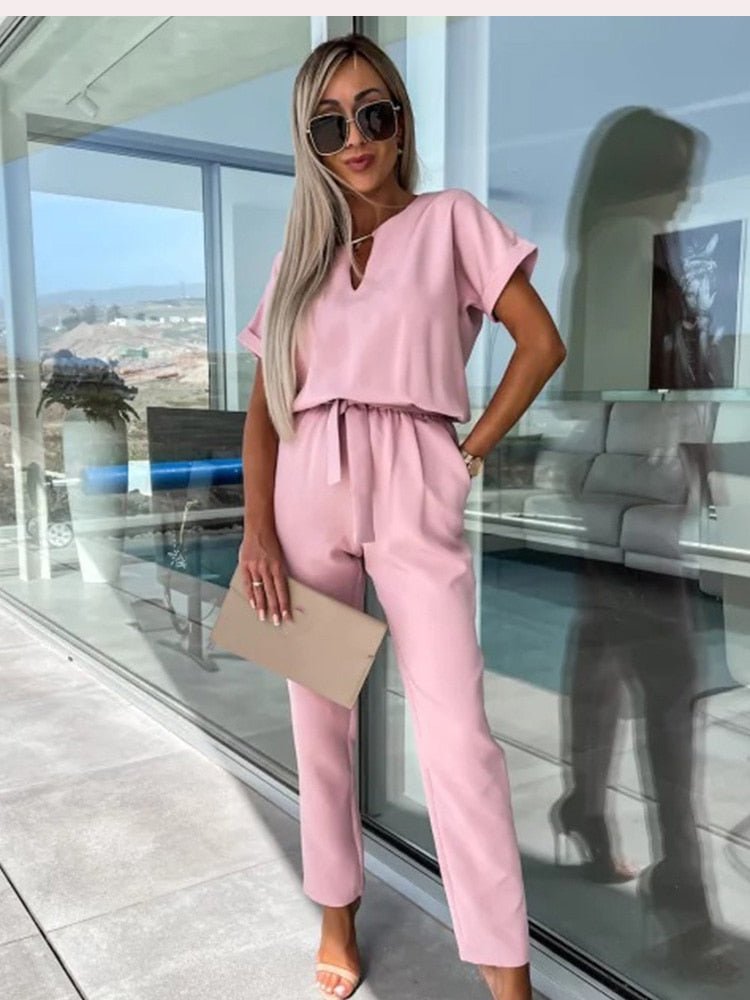 R&B | Sommeroverall mit Weitem Bein
