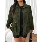 R&B | Cordjacke mit Taschen für Damen
