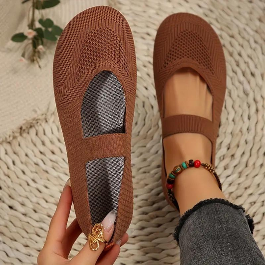 R&B | Canvas-Schuhe, Leicht, Slip On, Flats, Sommerschuhe