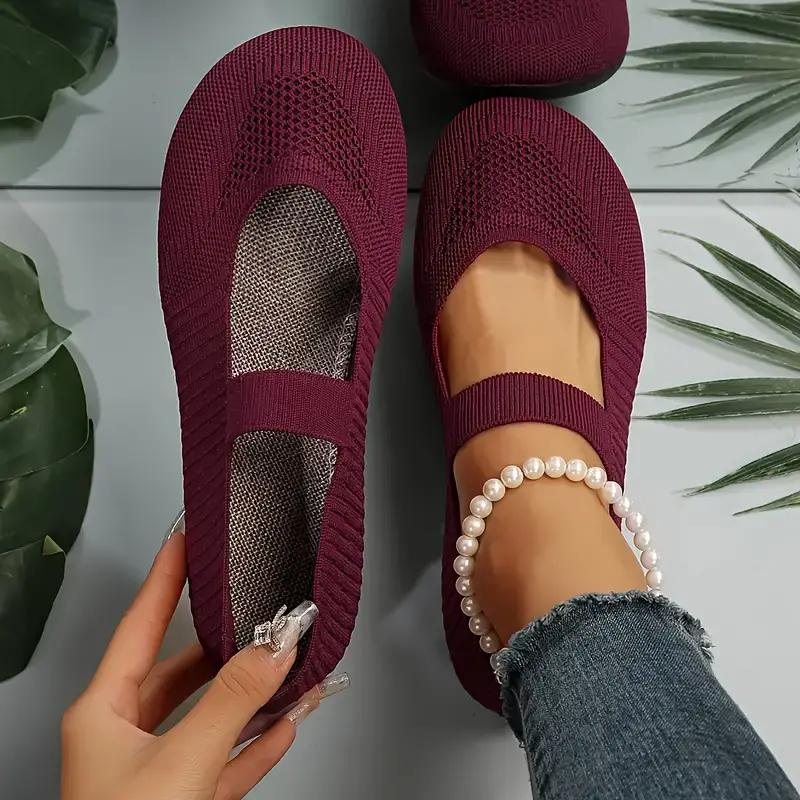 R&B | Canvas-Schuhe, Leicht, Slip On, Flats, Sommerschuhe