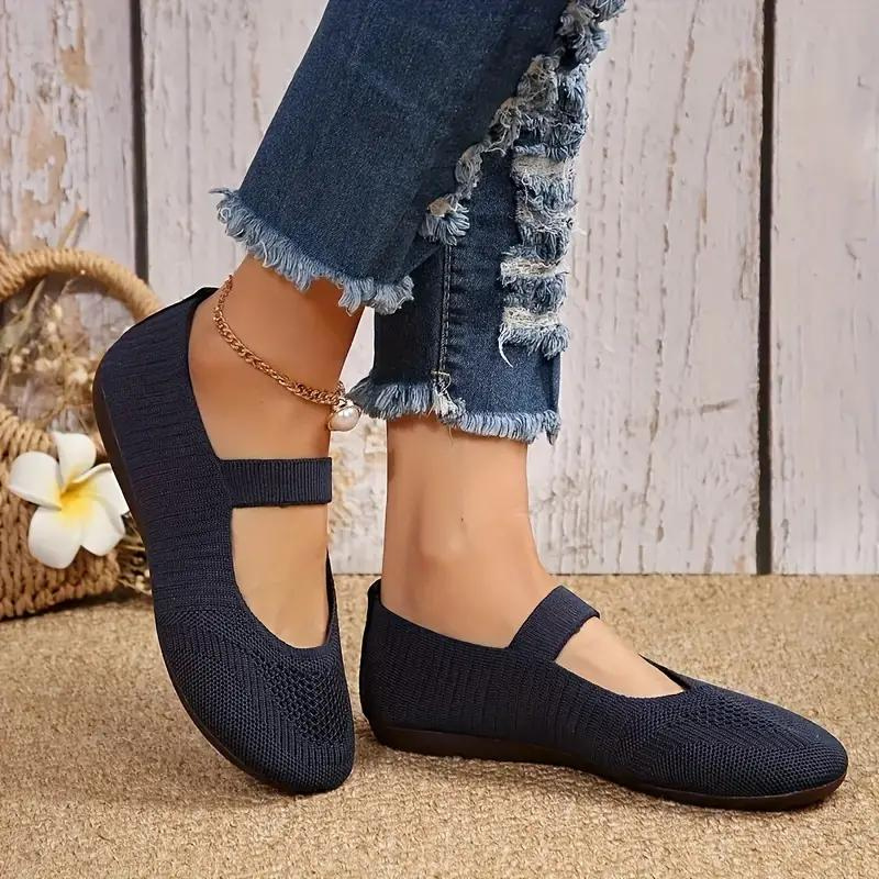 R&B | Canvas-Schuhe, Leicht, Slip On, Flats, Sommerschuhe