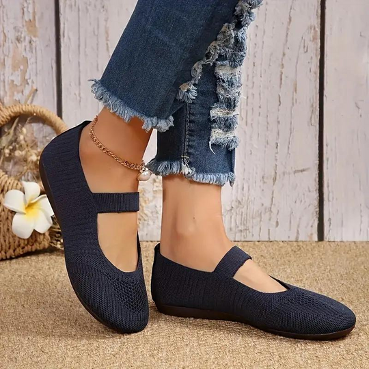 R&B | Canvas-Schuhe, Leicht, Slip On, Flats, Sommerschuhe