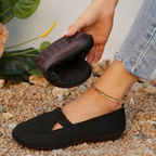 R&B | Canvas-Schuhe, Leicht, Slip On, Flats, Sommerschuhe